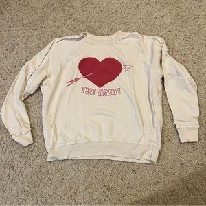 The Great. Varsity Sweatshirt Sweetheart